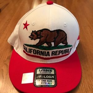 L.O.G.A California Republic Cap